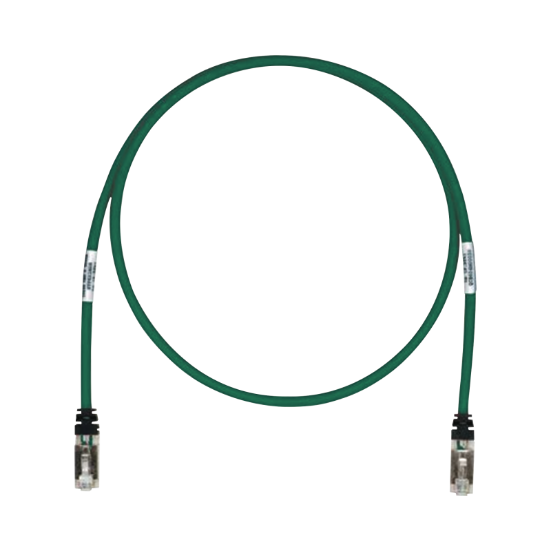 Cable de Parcheo  Cat6A Blindado S/FTP CM/LS0H 10ft Verde