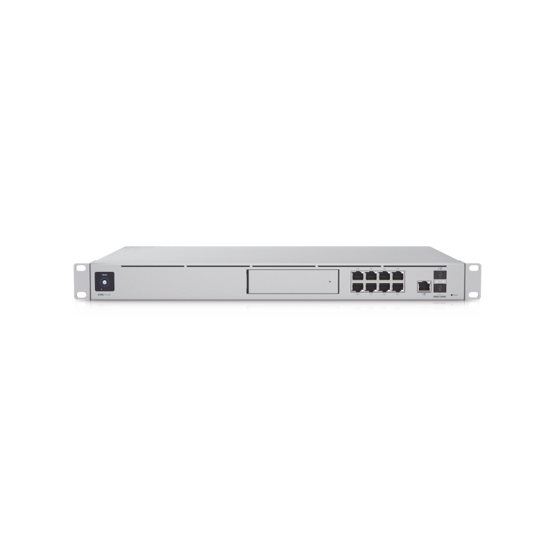 Consola Unifi Dream Machine Special Edition 8 Ptos. LAN RJ45 POE 1 LAN SFP+ 1 WAN 2.5G RJ45 y 1 WAN SFP+ 128 GB memoria interna