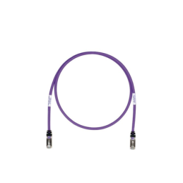 Cable de Parcheo  Cat6A Blindado S/FTP CM/LS0H 10ft Violeta