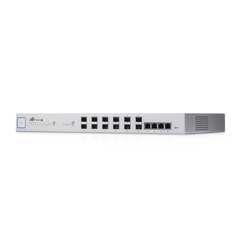 Switch UniFi 16 XG Capa 2 12 Ptos. SFP+ 10 Gb + 4 Ptos. 10G Base-T RJ-45