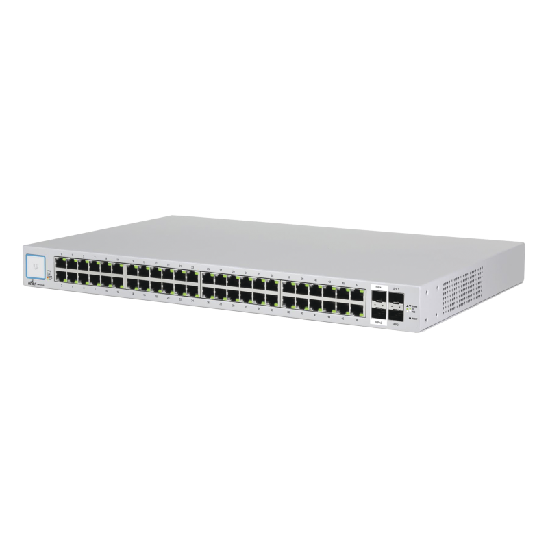 Switch UniFi administrable 48 Ptos. 10/100/1000 2 SFP y 2 SFP+ Sin PoE