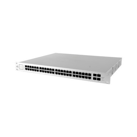 Switch UniFi PoE+/ Pasivo 24V Administrable 48 Ptos. 10/100/1000 Mbps 2 Ptos. SFP Gigabit 2 Ptos. SFP+ 10 G 500W