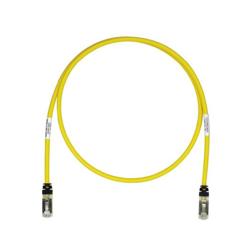 Cable de Parcheo  Cat6A Blindado S/FTP CM/LS0H 13ft Amarillo