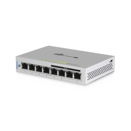 Switch UniFi Administrable capa 2 8 Ptos. Gigabit 4 Ptos. Gigabit PoE 802.3af y 4 Ptos. Gigabit ethernet 60W