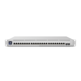 Switch UniFi Empresarial Capa 3 24 Ptos. PoE 802.3af/at 12 Ptos. 2.5G y 12 Ptos. 1G + 2 Ptos. 1/10G SFP+ 400W