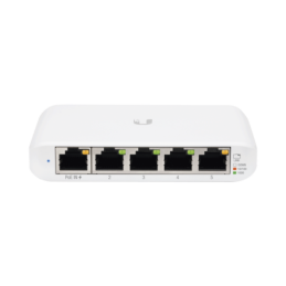 Switch UniFi Administrable Compacto 5 Ptos. 10/100/1000 Mbps Entr PoE 802.3af/at