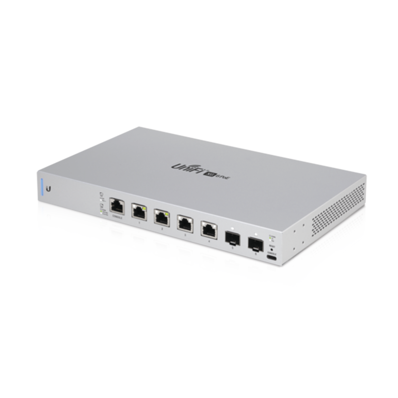 Switch UniFi 7 Ptos. 1 x consola 4 x PoE++ 802.3bt y 2 SFP+