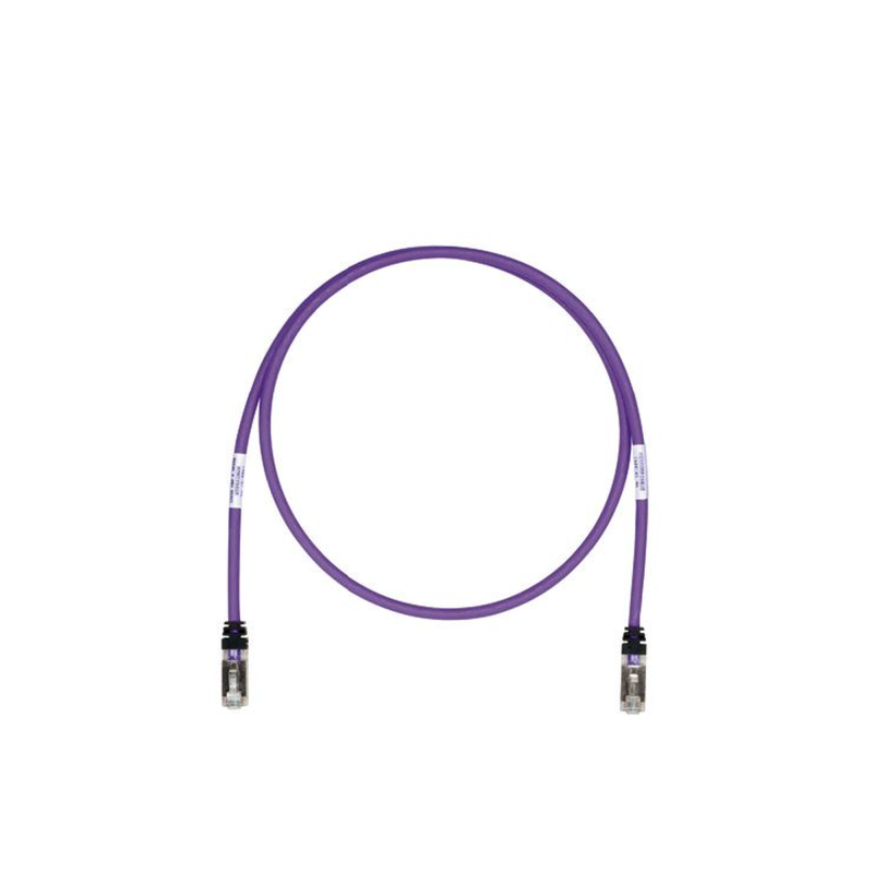 Cable de Parcheo  Cat6A Blindado S/FTP CM/LS0H 17ft Violeta