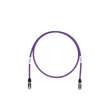 Cable de Parcheo  Cat6A Blindado S/FTP CM/LS0H 20ft Violeta