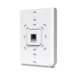 Punto Acceso WiFi UniFi U6 In Wall/Montaje p/pared WIFI 6 2.4 Y 5 Ghz 5.3 Gbps 1 pto PoE In 4 ptos secundarios 1 PoE Out