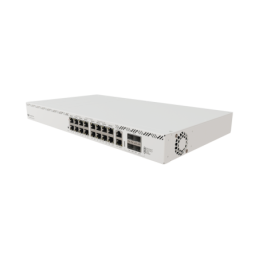 Cloud Router Switch 16 Ptos. 8 PoE+ y 8 PoE++ Fuentes redundantes Hot-Swap