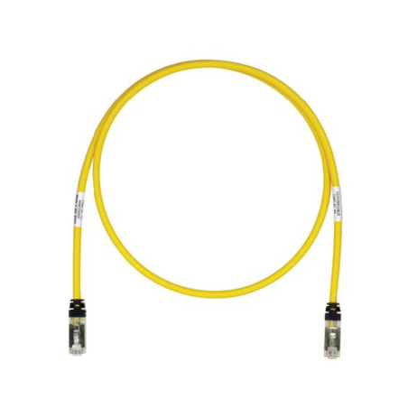 Cable de Parcheo  Cat6A Blindado S/FTP CM/LS0H 3ft Amarillo