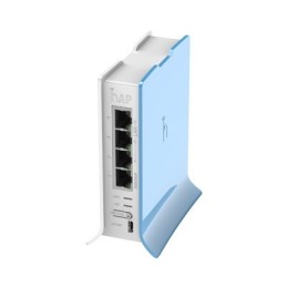 hAP lite TC 4 Ptos. Fast Ethernet Wi-Fi 2.4 GHz 802.11 b/g/n y base tipo Torre