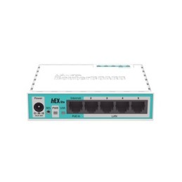 hEX lite RouterBoard 5 Ptos. Fast Ethernet