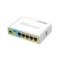 hEX PoE LITE RouterBoard 5 Ptos. Fast Ethernet 4 PoE Pasivo 1 Puerto USB