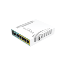 hEX PoE Routerboard 5 Ptos. Gigabit Ethernet PoE 802.3at 1 Puerto USB