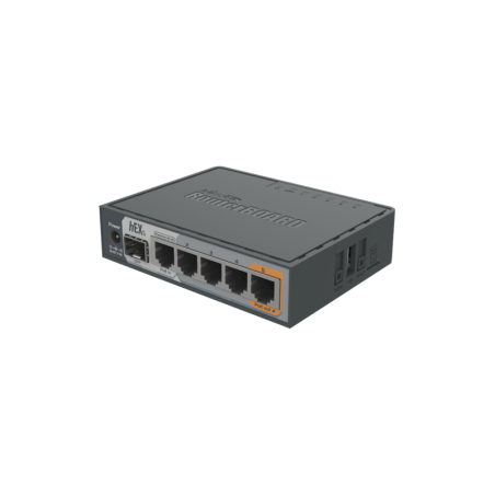 hEX S Router Dual Core 5 Ptos. Gigabit 1 Puerto SFP PoE in PoE Out