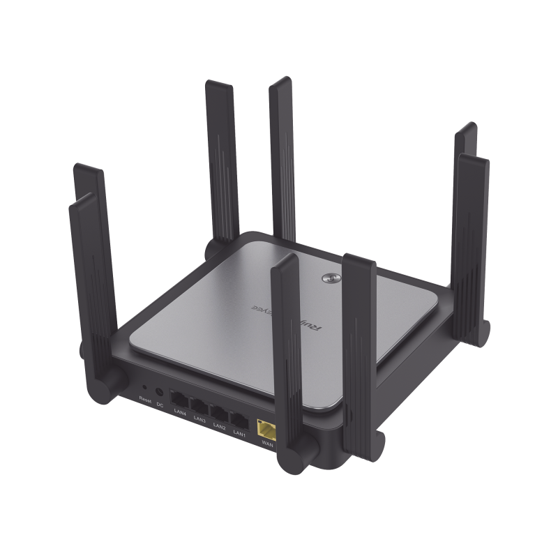 Home Router inalambrico MESH WI-FI 6 4x4 doble banda 1 puerto WAN Gigabit y 4 Ptos. LAN Gigabit