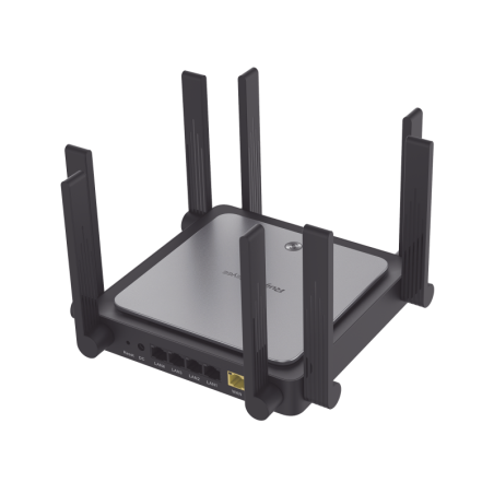 Home Router inalambrico MESH WI-FI 6 4x4 doble banda 1 puerto WAN Gigabit y 4 Ptos. LAN Gigabit