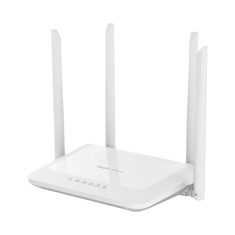 Home Router Inalambrico Wi-Fi5 Doble Banda 1 Puerto Wan 10/100 y 3 Ptos. Lan 10/100 1200 Mbps