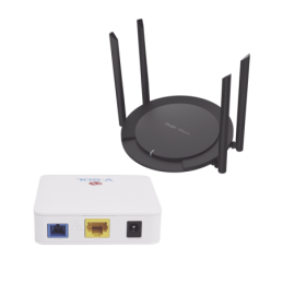 Kit 2 ONU Bridge V-Sol Dual GPON/EPON Router Home Wi-Fi distribuciones WISP de mayor cobertura Wi-Fi en Hogares y Oficinas