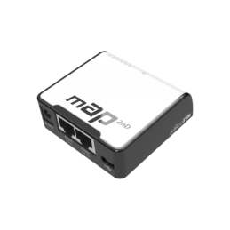 mAP 2 Ptos. Fast Ethernet 1 Puerto MicroUSB WiFi 2.4 GHz 802.11 b/g/n