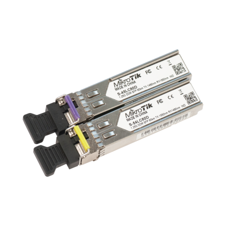 Par de modulos SFP S-45LC80D and S-54LC80D SM 80km