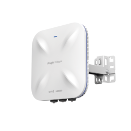 Punto de Acceso Wi-Fi 6 Industrial Exterior Omnidireccional 5.95Gbps MU-MIMO 4x4 360° Filtros Anti Interferencia eth 2.5G y SFP