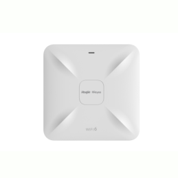 Punto de Acceso Wi-Fi 6 Interior se Instala en Techo o Pared 512 Usuarios y 1.7 Gbps Doble Banda 802.11ax MU-MIMO 2x2