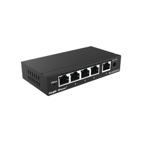 Switch Administrable 5 Ptos. Gigabit