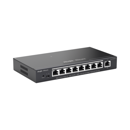 Switch Administrable 8 Ptos. PoE+ 802.3af/at Gigabit 120w