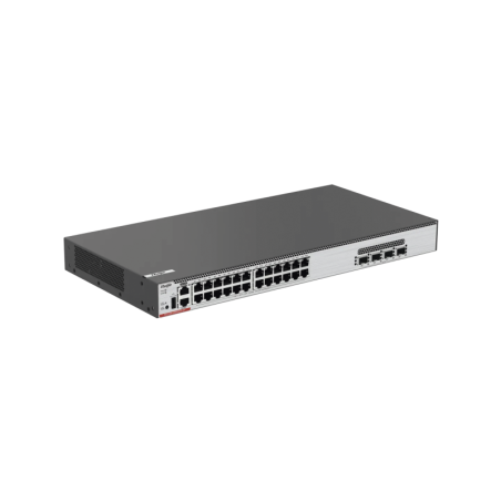 Switch Core PoE 802.3bt 370W Capa 3 Multi-Gigabit 24 Ptos. 5Gb/2.5Gb/1Gb/100M 4 Ptos. fibra SFP28 25Gb