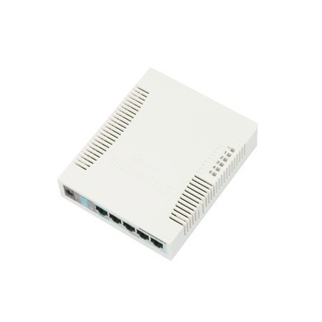 Switch Mikrotik 5 Ptos. Gigabit Ethernet y 1 SFP