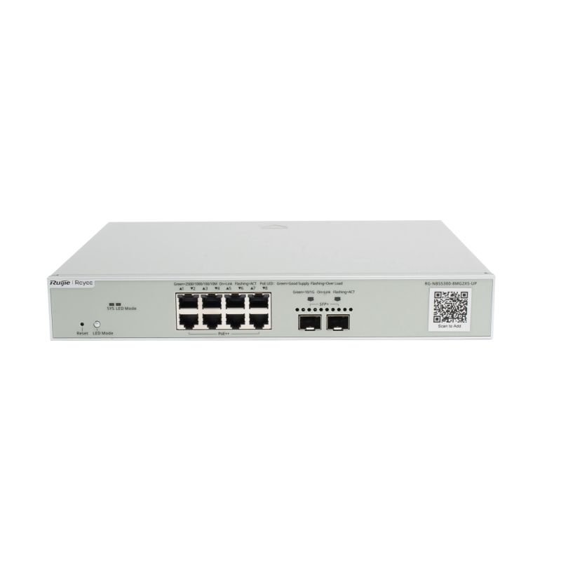 Switch Multi-Gigabit PoE 370W 802.3BT Capa 3 Diseñado Access Points WiFi 6