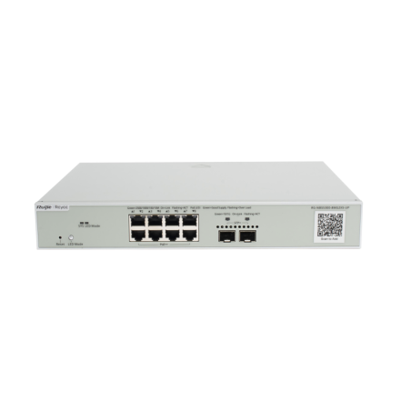 Switch Multi-Gigabit PoE 370W 802.3BT Capa 3 Diseñado Access Points WiFi 6