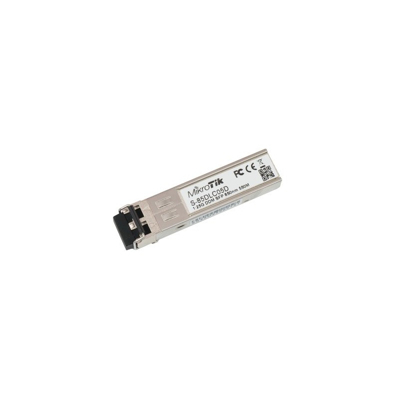 Transceptor MiniGbic SFP 1.25G LC Duplex fibra Multi Modo 550mts