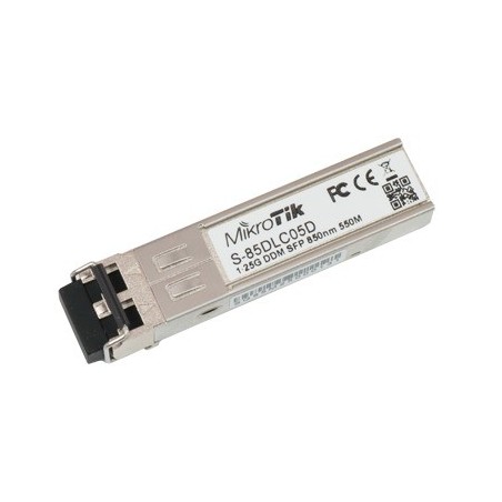 Transceptor MiniGbic SFP 1.25G LC Duplex fibra Multi Modo 550mts