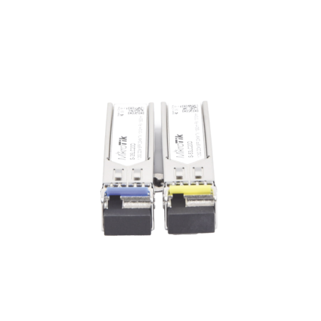 Transceptores MiniGbic SFP 1.25G LC WDM fibra Mono Modo 20 Kms