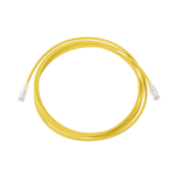 Cable de Parcheo  MC6 Modular Cat6 UTP CM/LS0H 10ft Amarillo