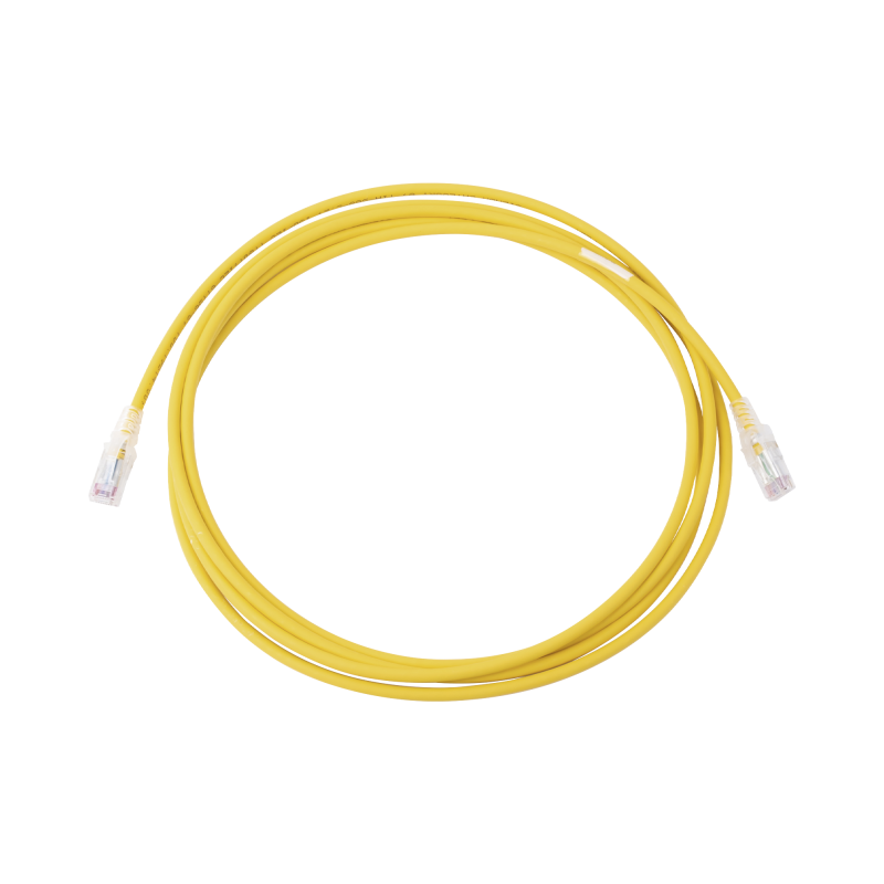 Cable de Parcheo  MC6 Modular Cat6 UTP CM/LS0H 10ft Amarillo