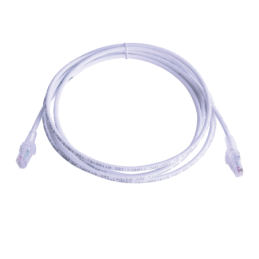 Cable de Parcheo  MC6 Modular Cat6 UTP CM/LS0H 10ft Blanco Version Bulk