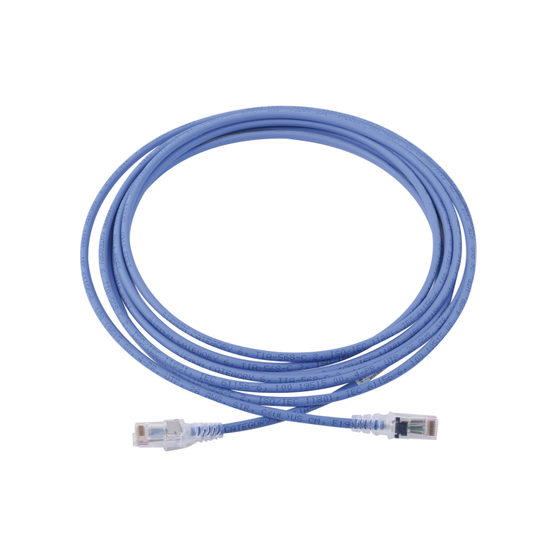 Cable de Parcheo  MC6 Modular Cat6 UTP CM/LS0H 15ft Azul