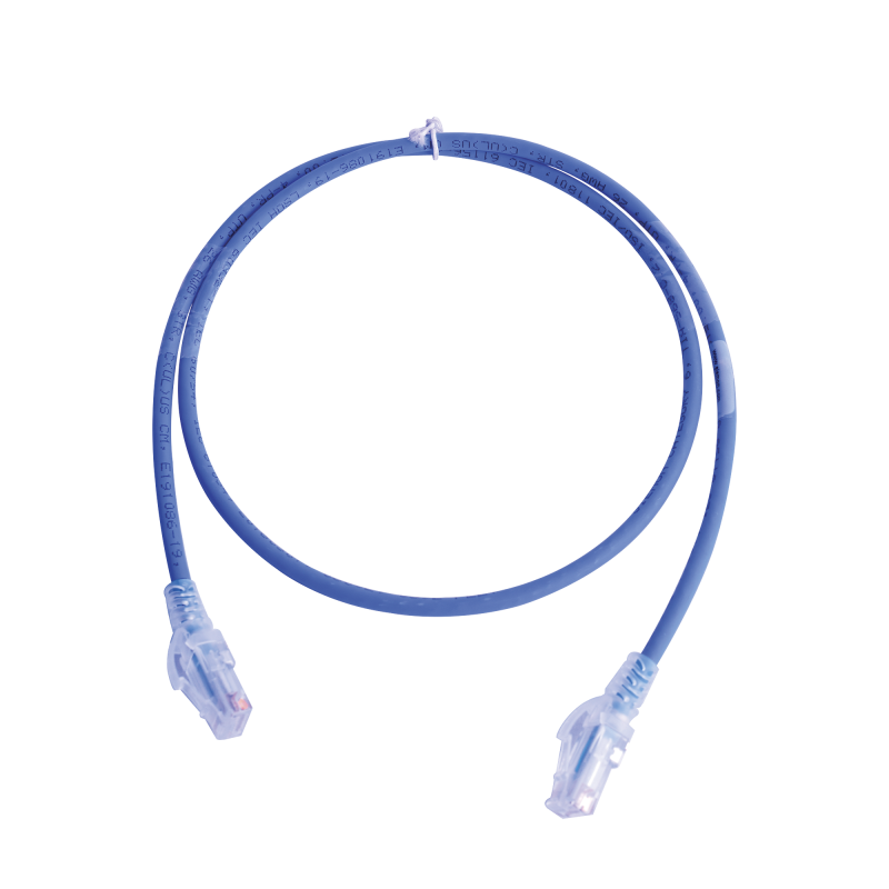 Cable de Parcheo  MC6 Modular Cat6 UTP CM/LS0H 3ft Azul Version Bulk