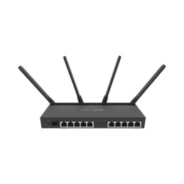 Router Wi-Fi 4x4 MU-MIMO 2 watts de potencia antenas de 3 dBi 10 Ptos. Gigabit 1 Puerto SFP+