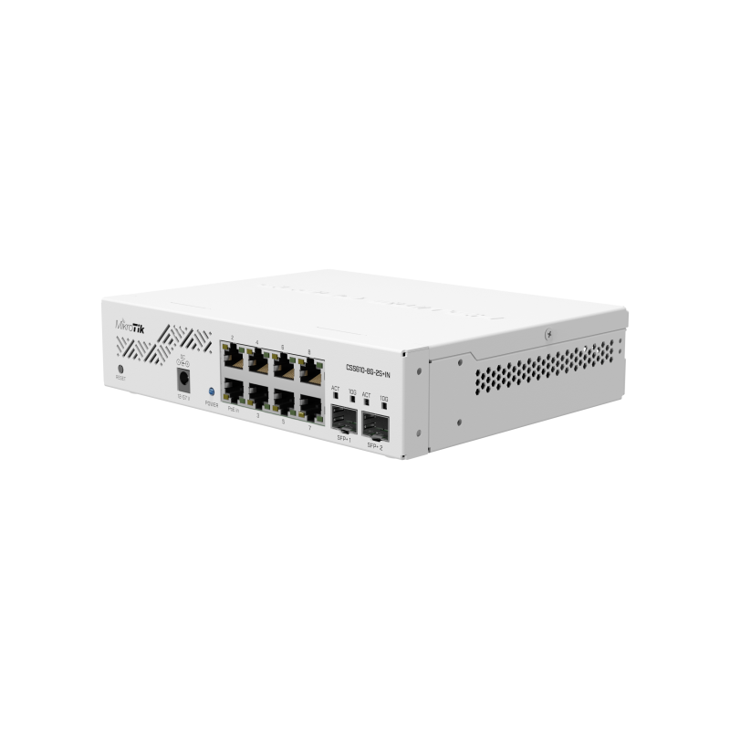 Switch Smart SwitchOS 8 Ptos. Gigabit 2 Ptos. SFP+ 10G Desktop/Rack CSS610-8G-2S+IN