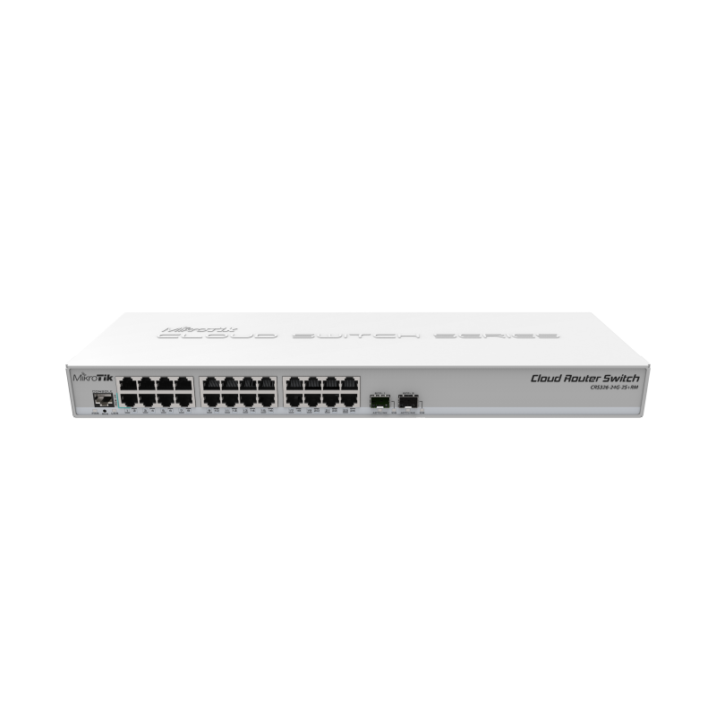 Switch Sistema Operativo Dual 24 Ptos. Gigabit Ethernet y 2 Ptos. SFP+