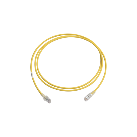 Cable de Parcheo  MC6 Modular Cat6 UTP CM/LS0H 7ft Amarillo