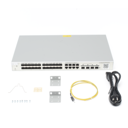 Switch administrable Capa 2+ Plus 24 Ptos. SFP 8 Ptos. Ethernet Gigabit y 4 SFP+ gestion en la nube