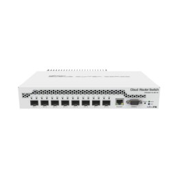 Switch administrable Sistema Operativo Dual puerto 1G Rj45 8 Ptos. 10G SFP+ CRS309-1G-8S+IN Escritorio