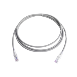 Cable de Parcheo  MC6 Modular Cat6 UTP CM/LS0H 7ft Gris Version Bulk